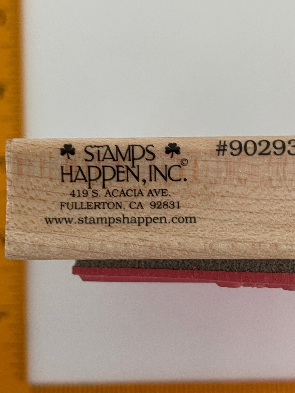 Through This Storm We Do Not Walk Alone Rubber Stamp by Stamps Happen