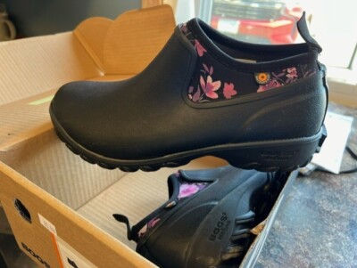 Bottes Bogs Classic Casual Check – Violette, Taille 7 – Imperméables Et Légères