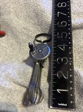 Vintage Toy Betty Taplin Egg Beater USA Mixer WORKS Brown Wood Handle 5.5  