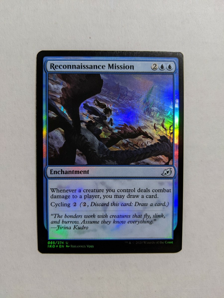 Reconnaissance Mission FOIL Ikoria English NM Mint MTG Magic the Gathering  | eBay