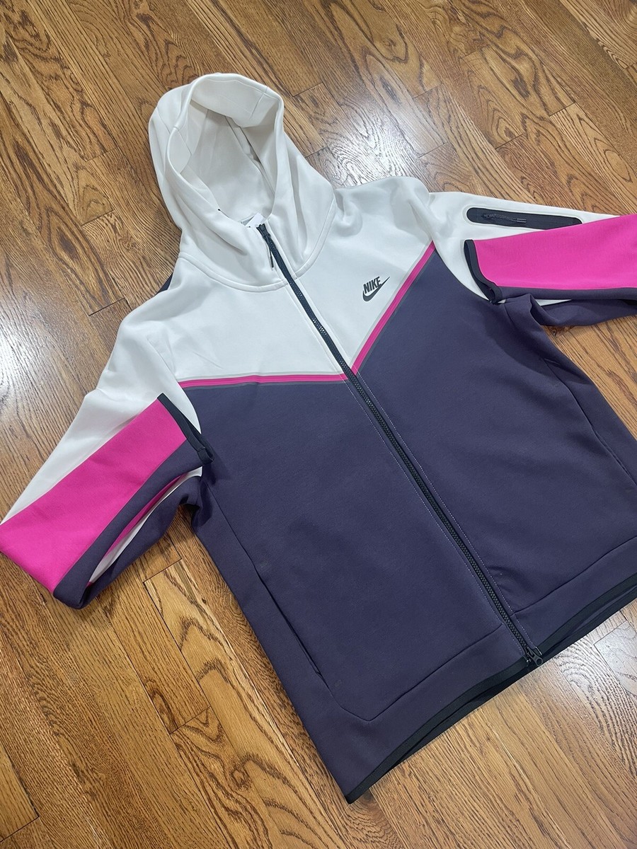 NIKE SPORTSWEAR TECH FLEECE TAPED FULL-ZIP HOODIE XL CU4489