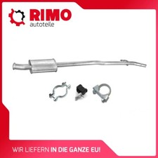 für Renault Clio II 1.4 55kW (1998-2001) Mittelschalldämpfer Auspuff