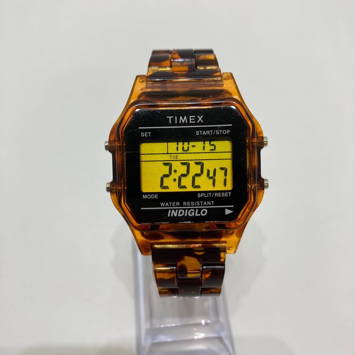 TIMEX × BEAMS special order Classics Digital Tortoise shell TIMEX × BEAMS special order Classics Digital Tortoise shell