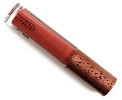 NIB MAC LIPGLASS (WOULD RATHER LOUNGE) WARM PLUM  BRONZER LE  