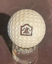 AT &T BELL TELEPHONE SYSTEM MISSION BANK MESA, AZ LOGO GOLF BALL VINTAGE