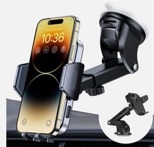 360  Phone Holder Car Mount Windshield Stand For iPhone 15 14 13 Pro Max Samsung