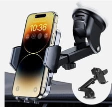 360° Phone Holder Car Mount Windshield Stand For iPhone 15 14 13 Pro Max Samsung