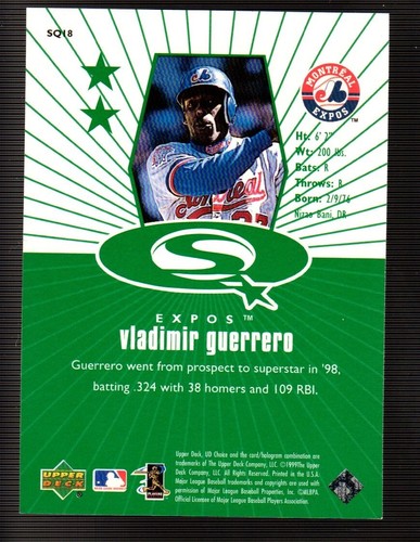 Vladimir Guerrero ⚾ Collection MLB AU CHOIX 1996 - 1999 EXPOSITIONS DE MONTRÉAL ⚾ SÉNATEUR - Photo 189 sur 203