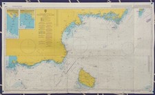 Admiralität 2360 Ostsee-Schweden, Südküste Falsterbo Nach Öland Vintage Karte