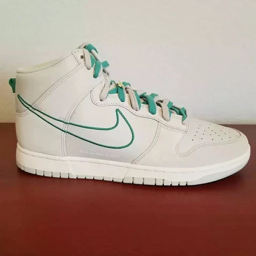 Nike Dunk High SE 'First Use Pack' Light Bone Green Sail DH0960-001 Mens Size 9