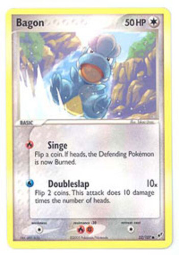 Pokemon - Bagon - 52/107 - Common - EX Deoxys - NM