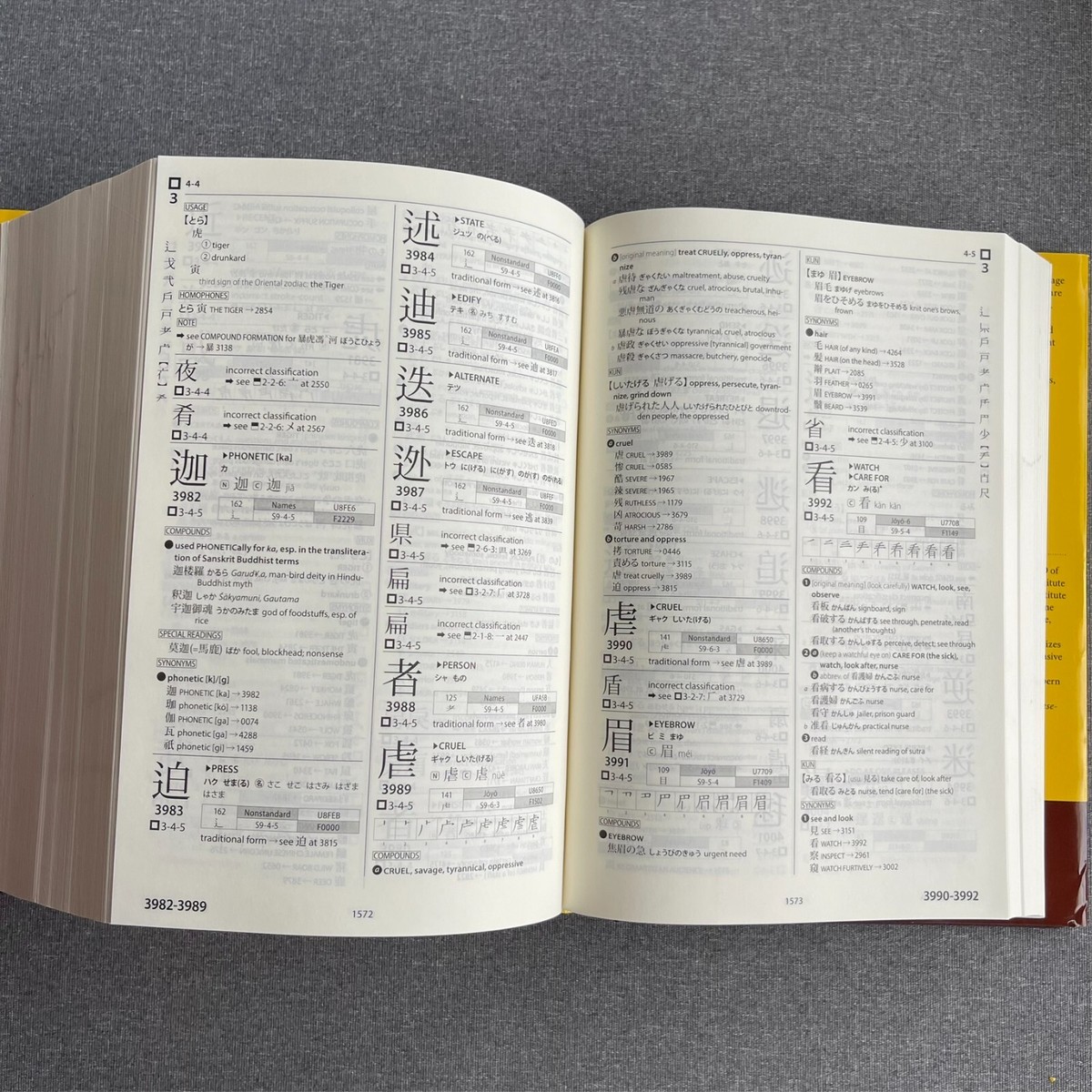 The Kodansha Kanji Dictionary Hardcover by Jack Halpern