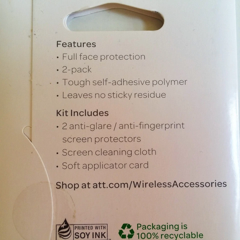 ifrogz Pantech Burst P9070 Screen Protector 2Pack Kit Anti Glare / Fingerprint - Image 3 of 4