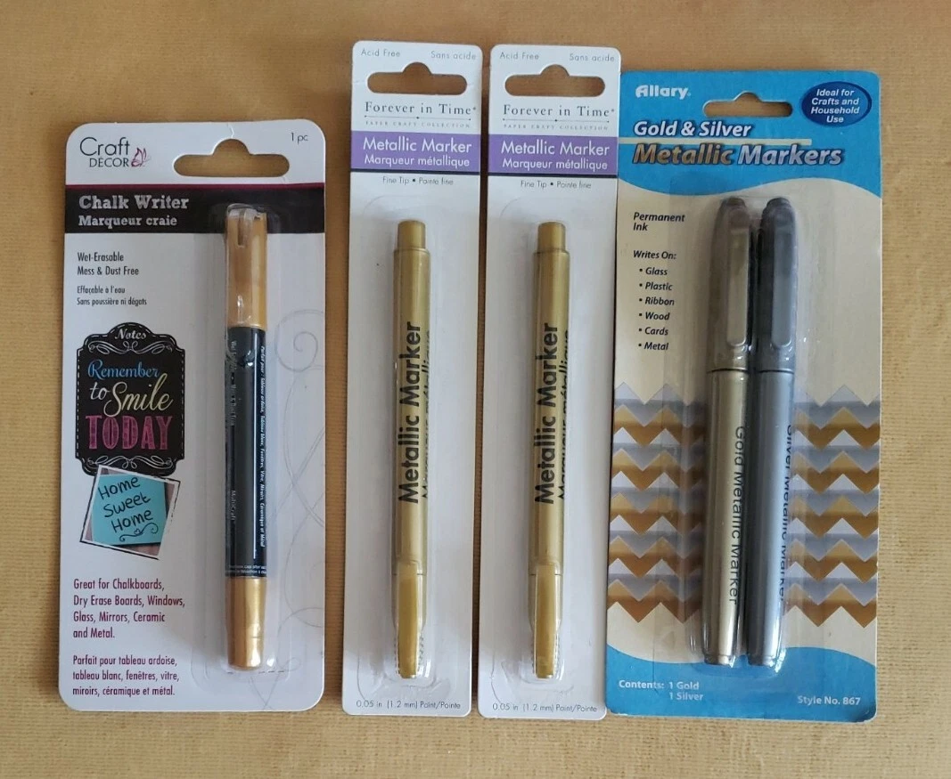 Sharpie Permanent Marker Metalic Gold 1pc