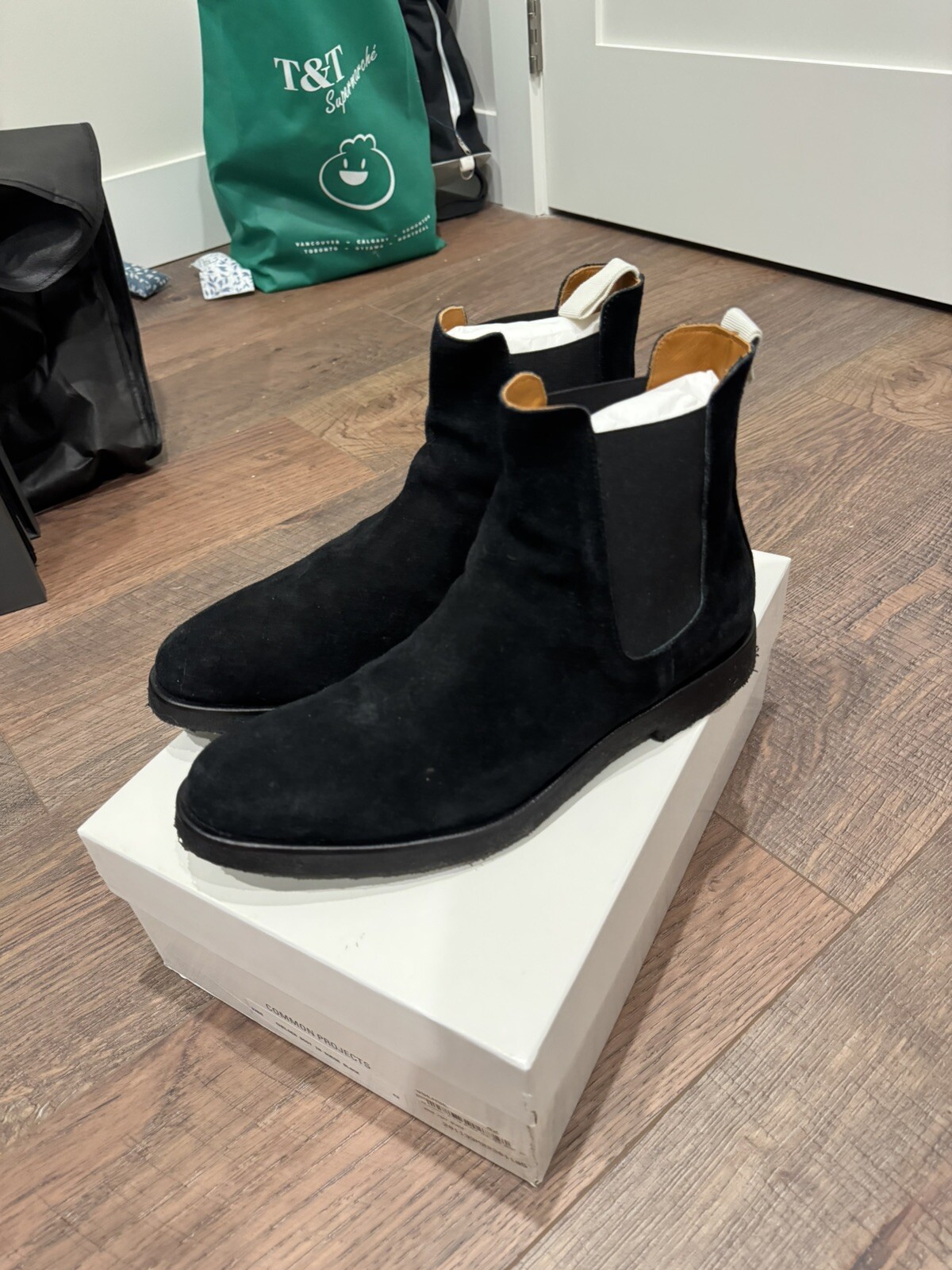 EXCELLENT CONDITION Common Projects Black Suede C… - image 1