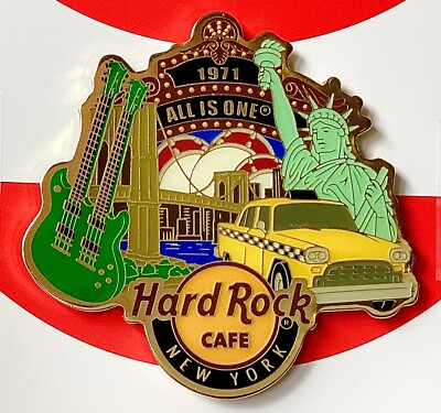 HARD ROCK CAFE NEW YORK ALT ALTERNATIVE MAGNET STATUE OF LIBERTY