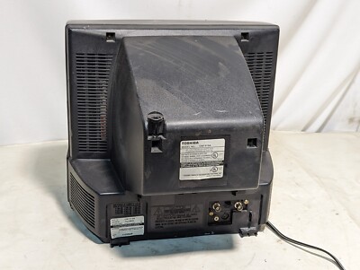 Toshiba CM1310A video monitor, 13-inch, high resolution, menu