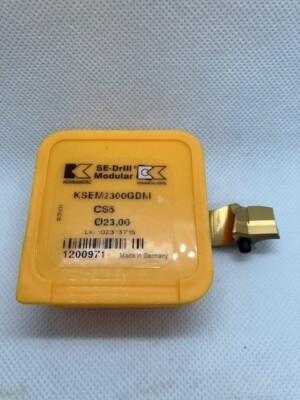 Kennametal  Drill Tip KSEM 2300GDM CS5 SE-Drill Modular 23.00 Dia