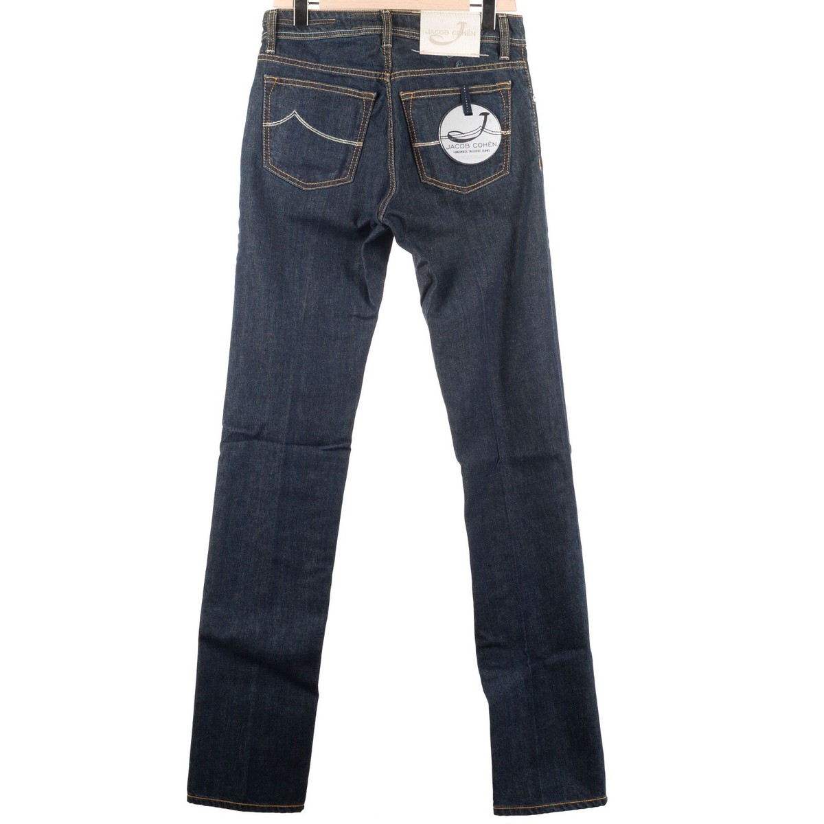 NWT JACOB COHEN PW688 COMFORT Blue Cotton US:29 EU:45 Tailored Fit