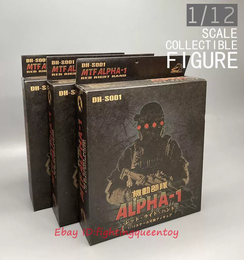 SCP Foundation Series MTF Alpha-1 Red Right Hand DH-S001 1:12 Scale Action  Figure