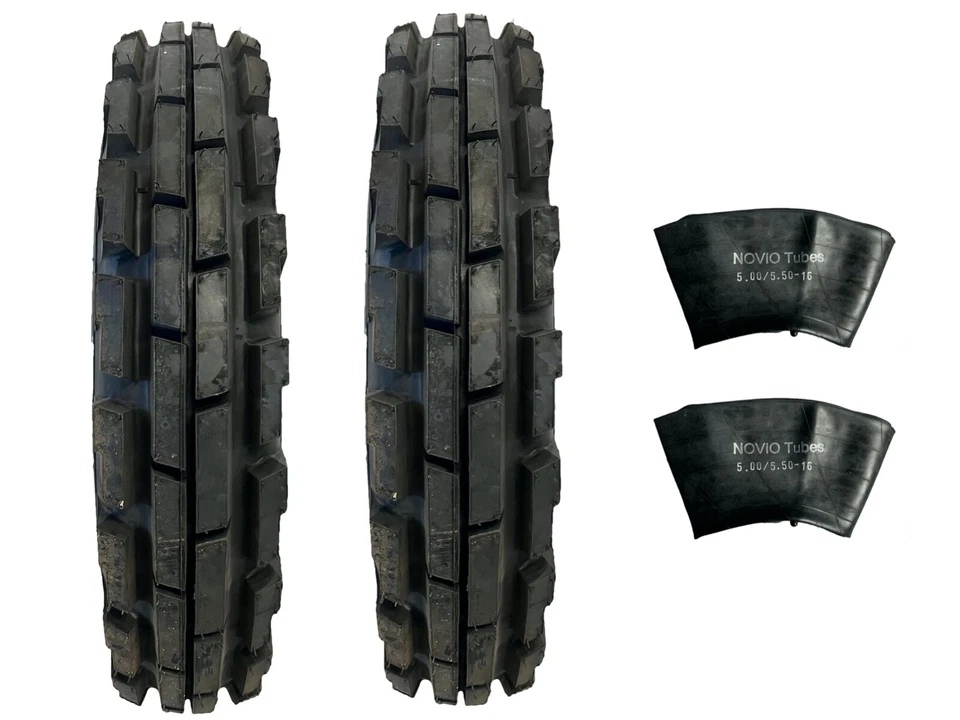 5.50-16 Starmaxx/Petlas TR40/TD16 - 6PR - 86/A6 - AS Front - Set inkl.Schläuche - Bild 2 von 3