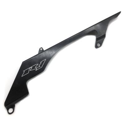 Black Chain Guard Chainguard Cover For Yamaha YZF R1 YZF-R1 2004-2008 ...