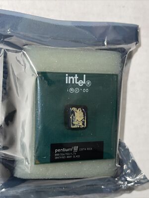 RARE  Intel SL4CD Intel Pentium III 800/256/133/1.7V SL4CD Estate Item