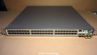 3Com 5500-EI PWR 52 3CR17172-91 Switch 48x Port PoE 10/100 + 4x SFP INCL 4X SFPs