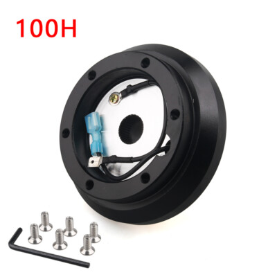 100H Steering Wheel Short Hub Adapter Kit For Eclipse Lancer Galant Impreza WRX