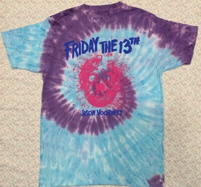 friday the 13th tie dye shirt