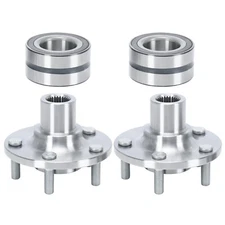 Pair Front Wheel Hub Bearing Kit For 2013-2019 Ford Escape 2015-2019 Lincoln MKC