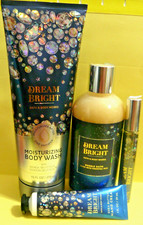 Bath Body Works DREAM BRIGHT body wash, perfume spray, bubble bath hand cream