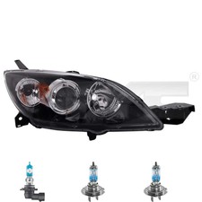 Scheinwerfer Frontscheinwerfer links inkl. OSRAM Lampen H7 HB3 für Mazda 3 BK