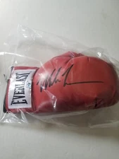 MIKE TYSON AUTHENTIC SIGNED EVERLAST BOXING GLOVE R-HAND FITERMAN SPORTS HOLO