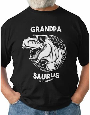 THE CLOTHING SHED Grandpa Gift Grandpasaurus T Shirt Tshirt Men Birthday Dinosaur Christmas Dad