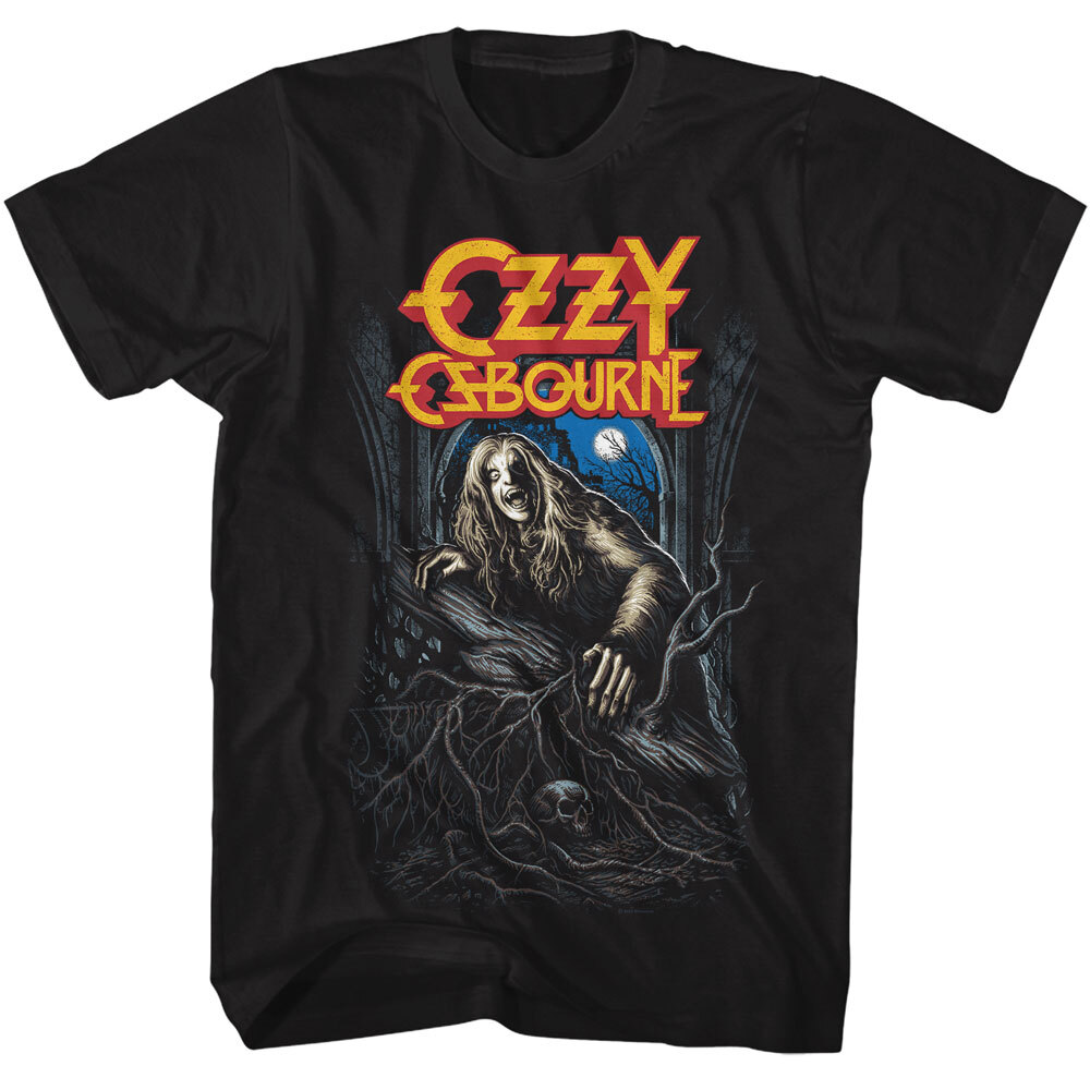 Ozzy Osbourne Bark At The Moon Album Cover Men's T Shirt
