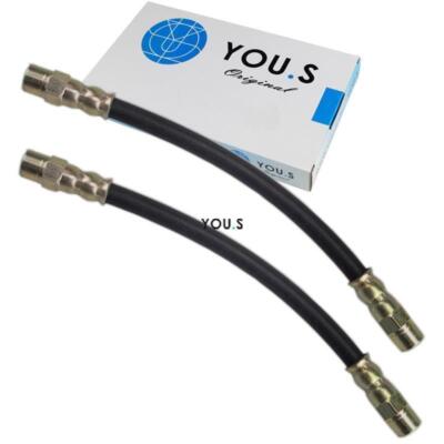 2 x YOU.S Brake Hoses Rear Axle Left & Right for BMW 3 Series (E30)