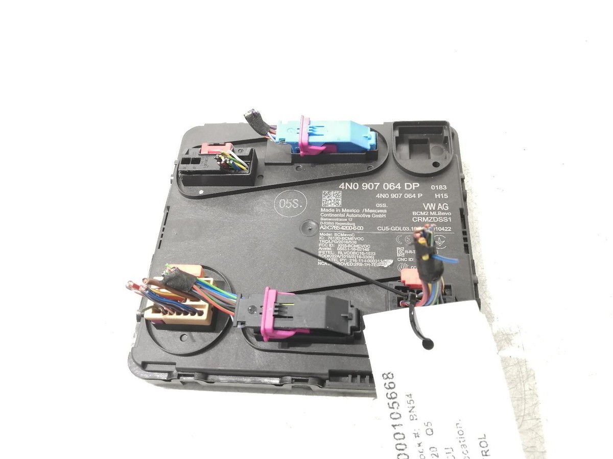 AUDI Q5 Comfort Control ECU 2020 Diesel 4N0907064DP | eBay