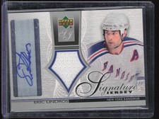 2004 Upper Deck Signature Jersey Eric Lindros Auto Autograph Game Used Jersey 