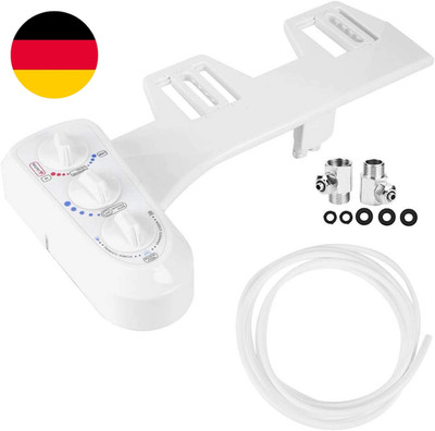 3/8 Gewinde Doppeldüse WC Bidet Aufsatz Für Heißes Und Kaltes Wasser, Bidet Aufs