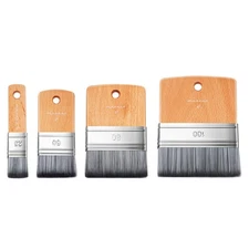 4pcs Flat Paddle Paint Brush Set, Fuumuui Scale Brushes, Large Pain... Fast Ship