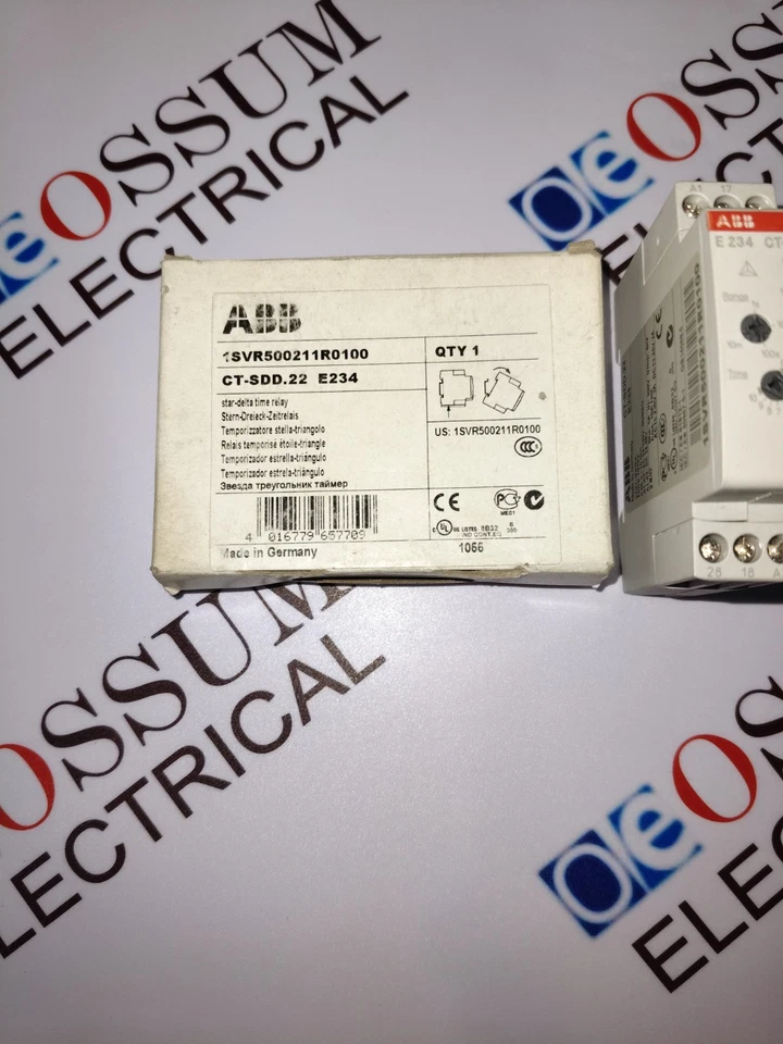 Temporizador ABB CT-SDD.22 E234 TEMPORIZADOR 1S-100S VOLTAJE 24-240VAC/24VDC 1SVR500211R0100 Foto 2 de 4