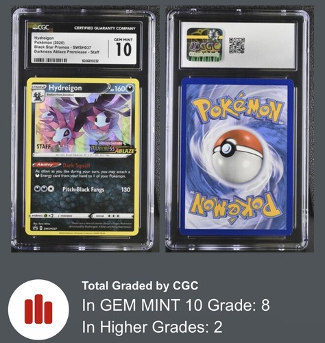 Hydreigon graded CGC 10 for sale on eBay