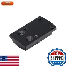 ohhunt RMSC to RMR Adapter Plate for RMS Cut Slide RMR Footprint Red Dot Optic