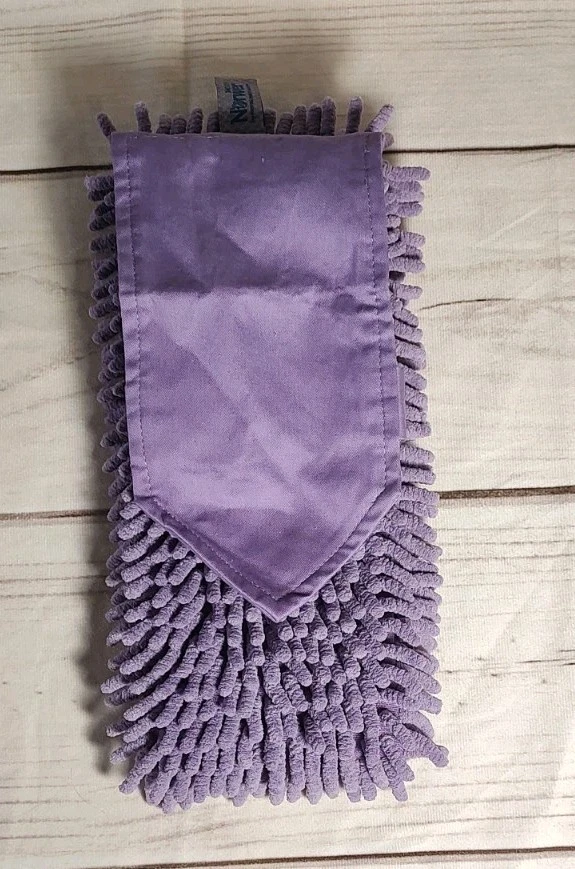 НОВОЕ серое полотенце для рук из шениля Norwegianx для баклажанов и детей - Изображение 2 из 4