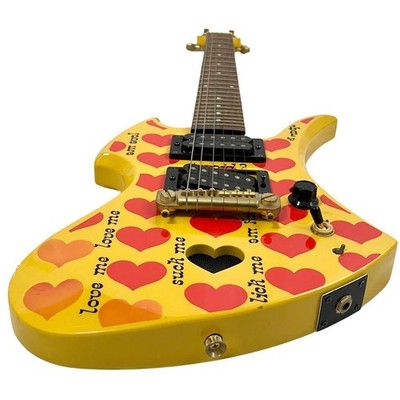 FERNANDES Burny XJAPAN hide model electric guitar YELLOW HEART YH