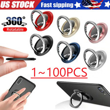Finger Ring Holder Stand Grip 360 Rotating For Cell Phone Car Magnetic Mount Lot