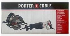 Porter Cable PCEK3750 Reciprocating Saw And Circular Saw Kit Corded