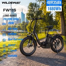 35AH Mountainbike Klapprad Elektrofahrrad E-Bike 20 Zoll 250W 48V Motor Pedelec