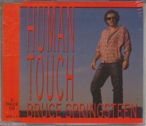 Bruce Springsteen Human Touch CD Austria Columbia 1992 in red bordered sleeve